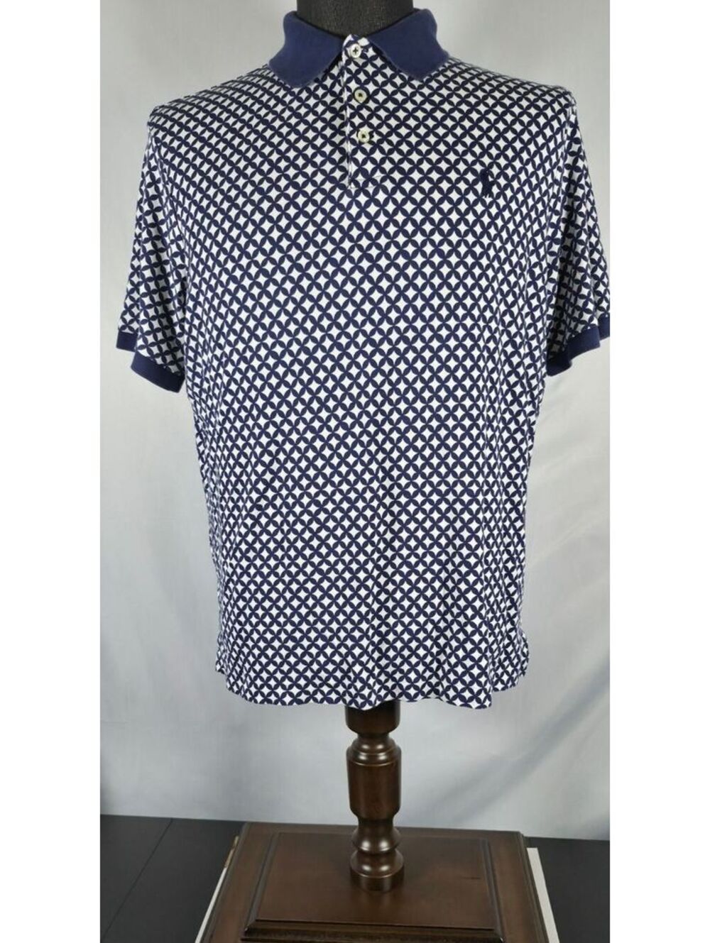Polo Ralph Lauren Classic Fit Geometric Polo Shirt L